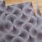 Designer Grey and White Abstract Swirl Carpet with Textured Rings Manufacturers, Suppliers, Exporters in Singapore