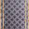Designer Grey and White Abstract Swirl Carpet with Textured Rings Manufacturers, Suppliers, Exporters in Singapore