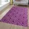 Designer Pink Shining Area Carpet with Printed Abstract Pattern Manufacturers, Suppliers, Exporters in Singapore