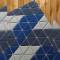 Elegant Multi Tone Blue Grey Carpet Modern Geometric Design Manufacturers, Suppliers, Exporters in Singapore