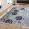 Modern Grey and Blue Geometric Hexagon Area Carpet Manufacturers, Suppliers, Exporters in Singapore