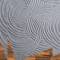 Monochromatic Grey Circular Design Floor Carpet Manufacturers, Suppliers, Exporters in Singapore