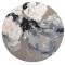 Round Modern Floral Abstract Rug Hand Tufted Wool Acrylic Blend Rug Manufacturers, Suppliers, Exporters in Singapore