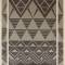 Soft Plush Brown Beige Triangle Pattern Area Carpet Modern Look Manufacturers, Suppliers, Exporters in Singapore