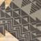 Soft Plush Brown Beige Triangle Pattern Area Carpet Modern Look Manufacturers, Suppliers, Exporters in Singapore
